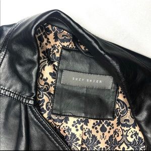 Suzy Shier Leather Jacket